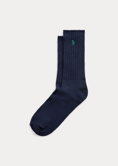 Calcetines Polo Ralph Lauren Hombre Azul Marino - The Earth Crew - VFOAK6195